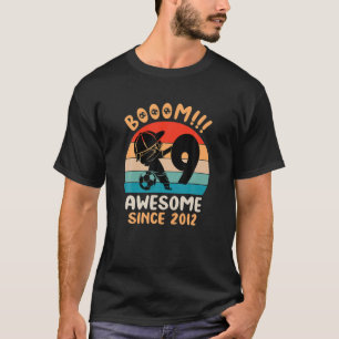 Camiseta Dabbing Soccer Boy 9º Aniversário - Boom! S Incrív