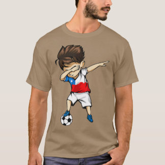 Camiseta Dabbing Soccer Boy Chile Jersey - Futebol chileno