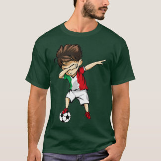 Camiseta Dabbing Soccer Boy Italy Jersey - Futebol italiano