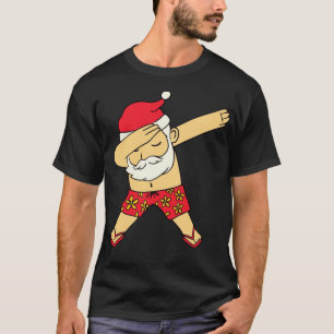 Camiseta Dabbing Summer Santa Claus