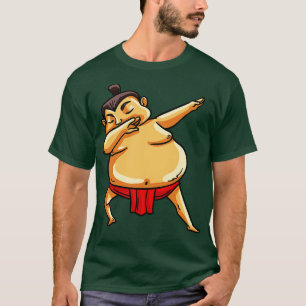 Camiseta Dabbing Sumo Wrestler Sumo