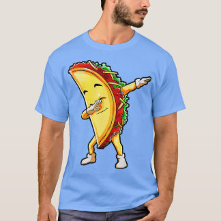 Camiseta Dabbing Taco Cinco de Mayo Funny Boys Men Mexicano