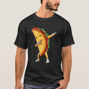 Camiseta Dabbing Taco Cinco De Mayo Kids Comida mexicana