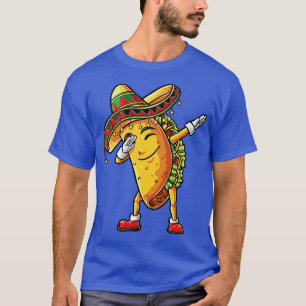 Camiseta Dabbing Taco Cinco de Mayo Kids Meninos Homens Gir