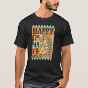 Camiseta Dabbing Taco Mexicano 5º De Maio Comida Vegana Hom