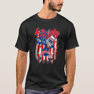Camiseta Dabbing Tio Sam Quarto De Julho