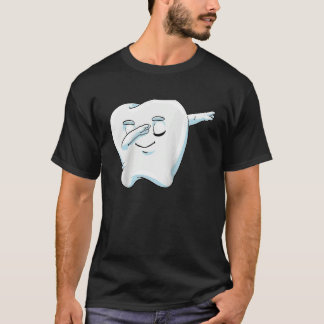 Camiseta Dabbing Tooth Dental Hygienist Dentist Orthodontis