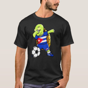 Camiseta Dabbing Turtle Cuba Soccer Fans Jersey Cubano Calç