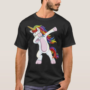 Camiseta Dabbing Unicorn Funny Unicorn Dab Gift