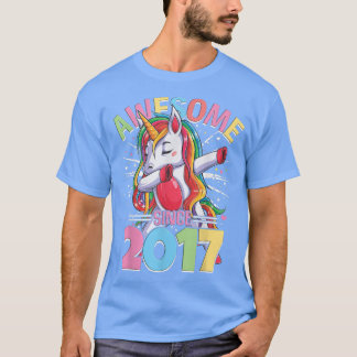 Camiseta Dabbing unicórn incrível desde o aniversário da me