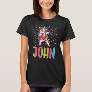 Camiseta Dabbing Unicorn John
