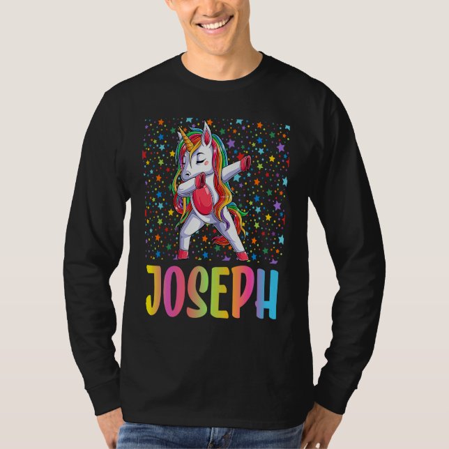 Camiseta Dabbing Unicorn Joseph (Frente)