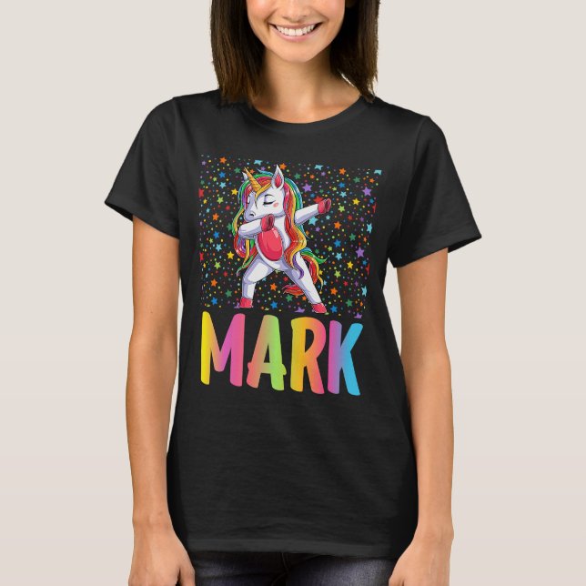 Camiseta Dabbing Unicorn Mark (Frente)