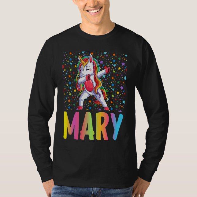 Camiseta Dabbing Unicorn Mary (Frente)