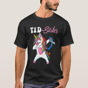 Camiseta Dabbing Unicorn to Support Sister Type 1 Diabetes