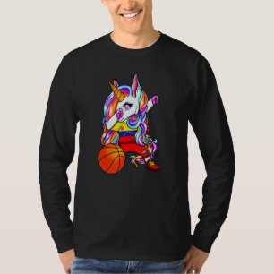Camiseta Dabbing Unicorn Venezuela jogadores de basquete Je