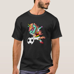 Camiseta Dabbing Unicorn Zimbábue Soccer Fans Jersey Zimbab