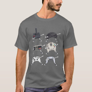 Camiseta Dabbing Video Game Controllers Funny Boys Kids Gam
