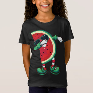 Camiseta Dabbing Watermelon Kawaii Melon Summer Fruta