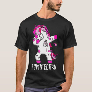 Camiseta Dabbing Zombie Unicorn Dab Costume Easy Halloween