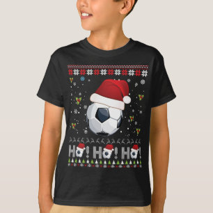 Camiseta Dabing Christmas Soccer Ho Papais noeis Elf Ugly S