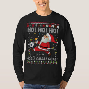 Camiseta Dabing Christmas Soccer Ho Papais noeis Elf Ugly S