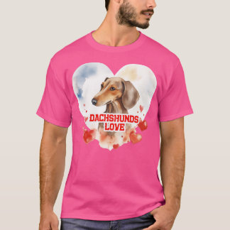 Camiseta Dachshances Love 2