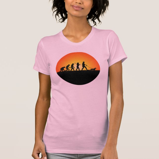 Camiseta Dachshund (Frente)