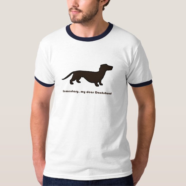 Camiseta Dachshund (Frente)