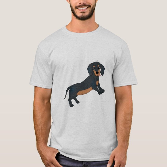 Camiseta Dachshund (Frente)