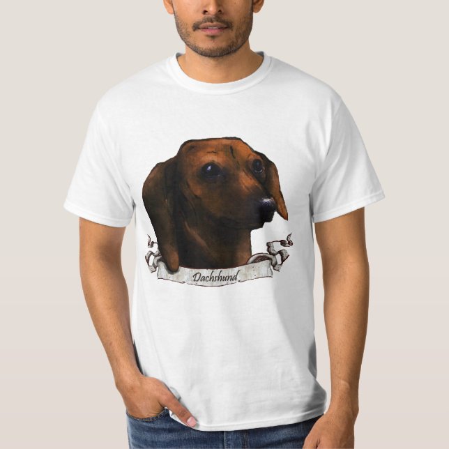 Camiseta Dachshund (Frente)