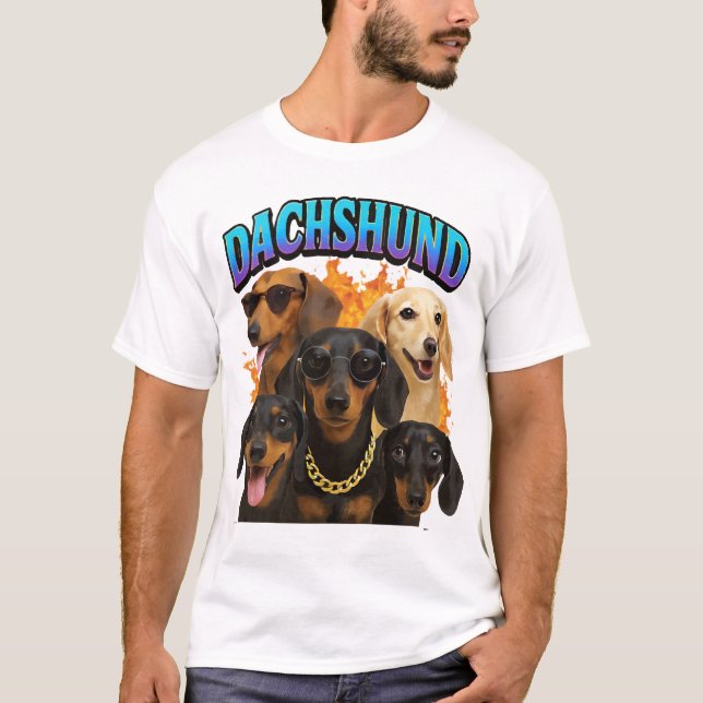 Camiseta Dachshund (Frente)
