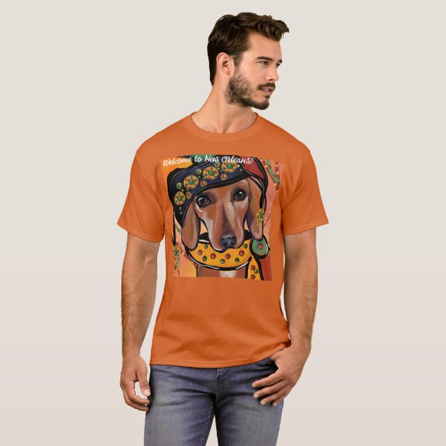 CAMISETA DACHSHUND     (Frente Completa)