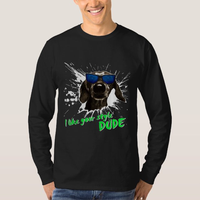Camiseta Dachshund 331 (Frente)