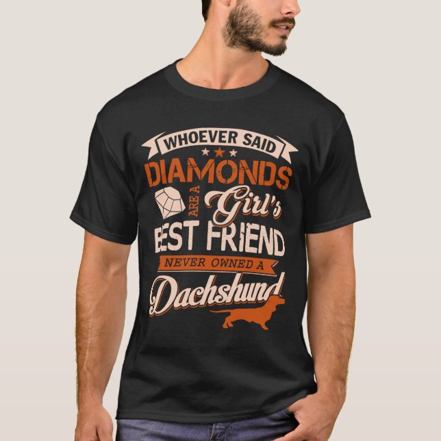 Camiseta Dachshund 883 (Frente)