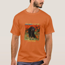 Camiseta Dachshund Adorável Pawfessionalmente