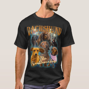 Camiseta Dachshund Bootleg 90