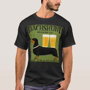 Camiseta Dachshund Brewing Co classque