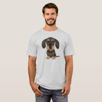 Dachshund| Cão de Cartoon Bonito Teckel