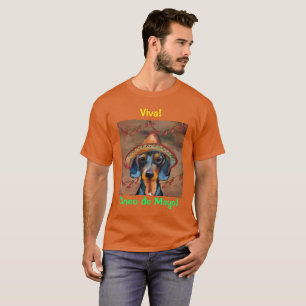 Camiseta Dachshund Cinco de Mayo