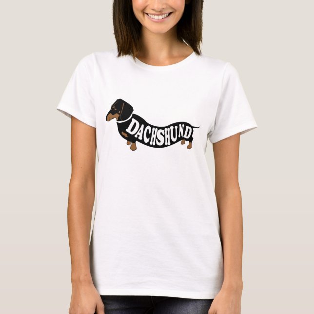 Camiseta dachshund_clean (Frente)