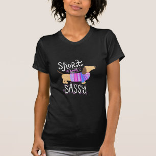 Camiseta Dachshund Curto E Sassado