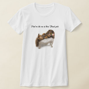 Camiseta Dachshund de Cabelo Longo