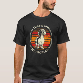 Camiseta Dachshund Divertido de Viena