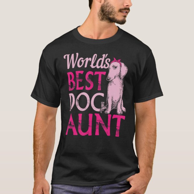 Camiseta Dachshund Dog Aun Dog Proprietário (Frente)