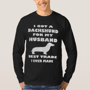 Camiseta Dachshund Dog Raça Dift Cão Sobrevivente Esposa