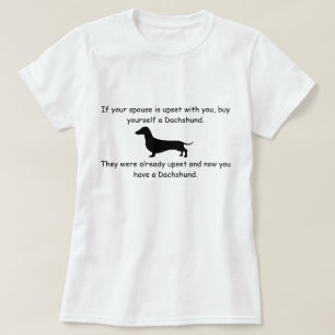 Camiseta Dachshund engraçado