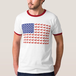 Camiseta Dachshund EUA