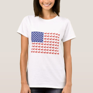 Camiseta Dachshund EUA