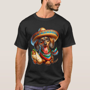 Camiseta Dachshund feliz cinco de mayo dachshund